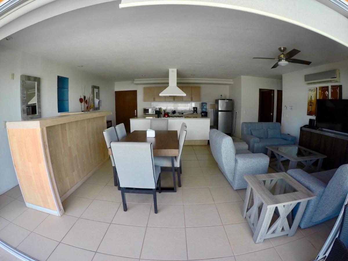3 Bedroom Apartment At La Joya Hotel Zone ปูแอร์โตบาญาร์ตา ภายนอก รูปภาพ