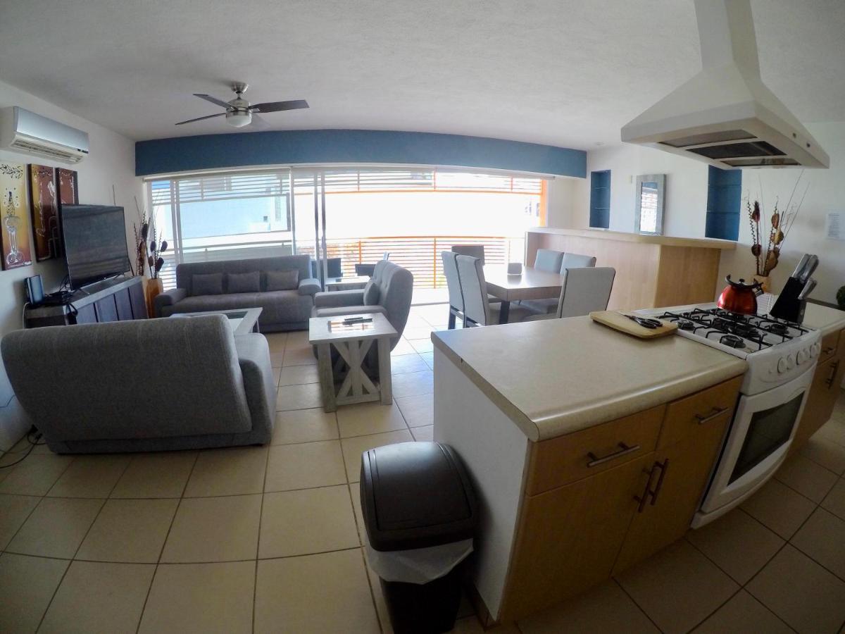 3 Bedroom Apartment At La Joya Hotel Zone ปูแอร์โตบาญาร์ตา ภายนอก รูปภาพ