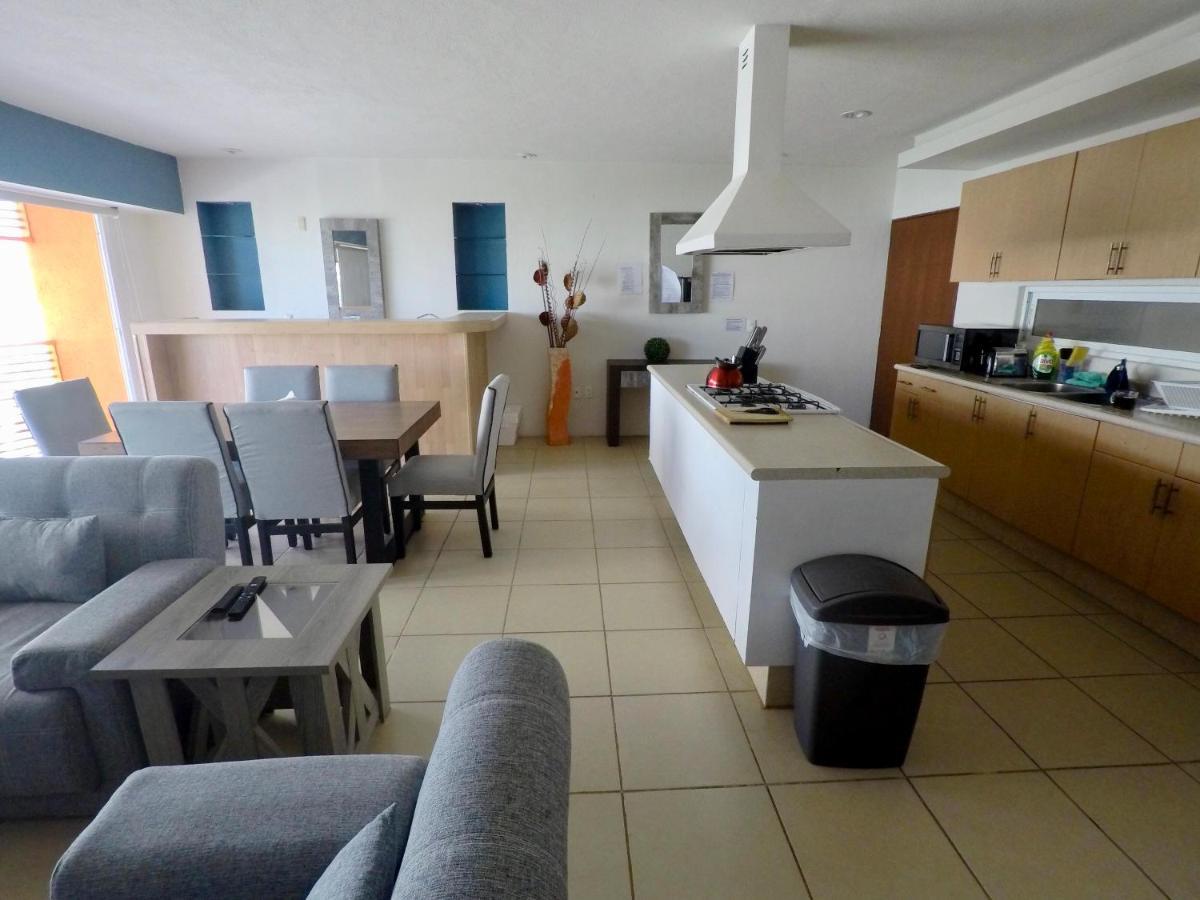 3 Bedroom Apartment At La Joya Hotel Zone ปูแอร์โตบาญาร์ตา ภายนอก รูปภาพ